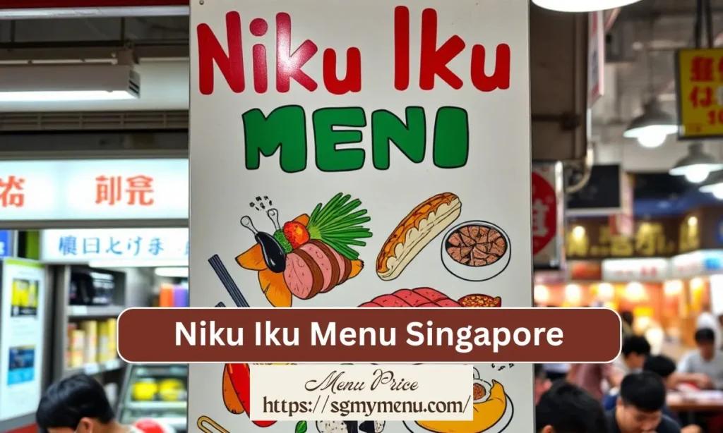 Niku Iku Menu Singapore