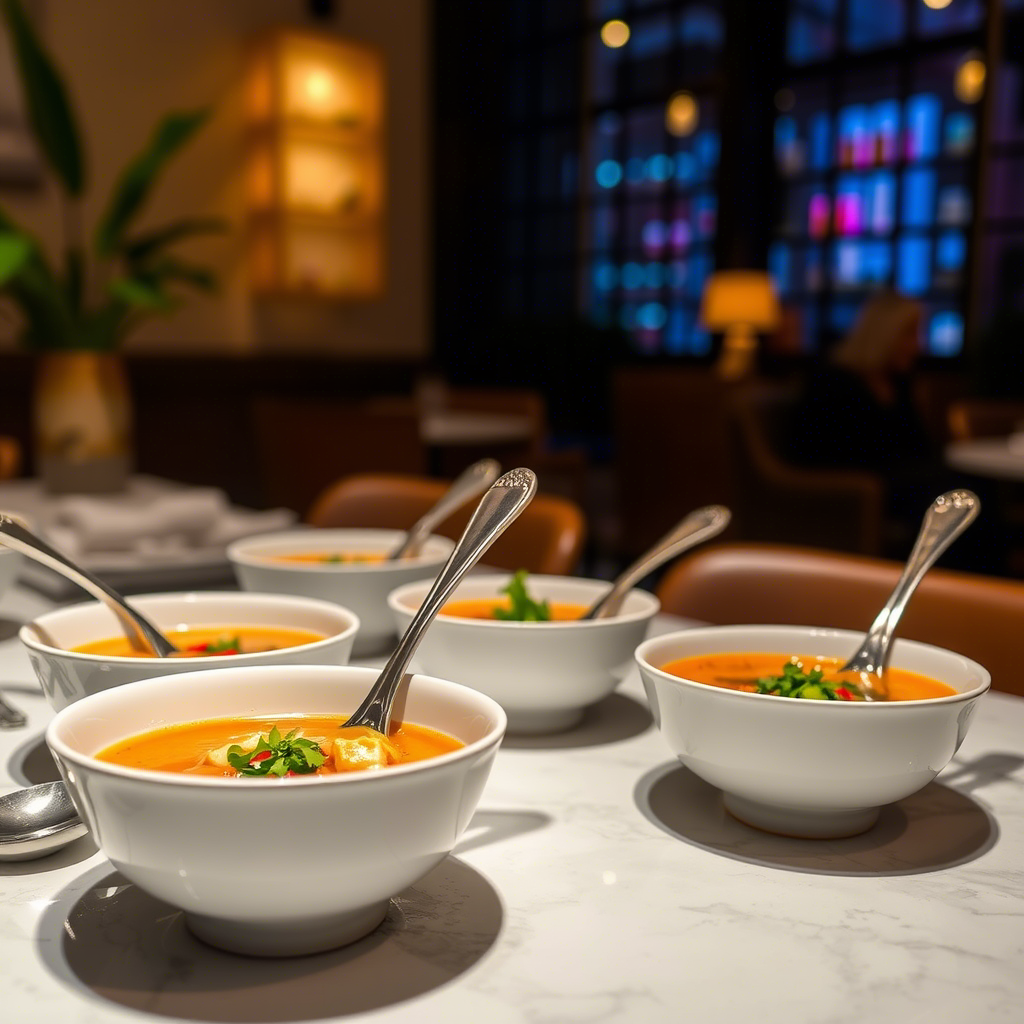 The Soup Spoon Menu list