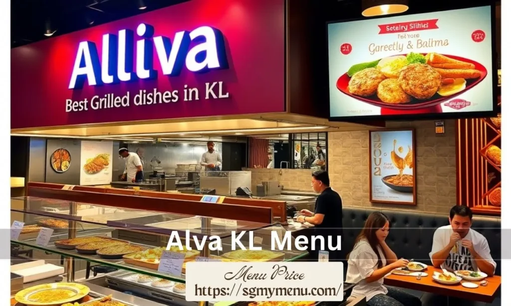 Alva KL Menu