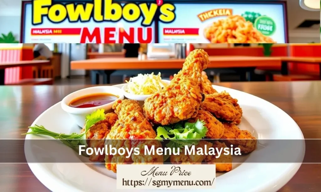 Fowlboys Menu Malaysia Crispy Chicken