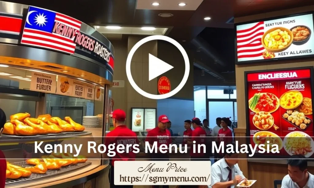 Kenny Rogers Menu in Malaysia