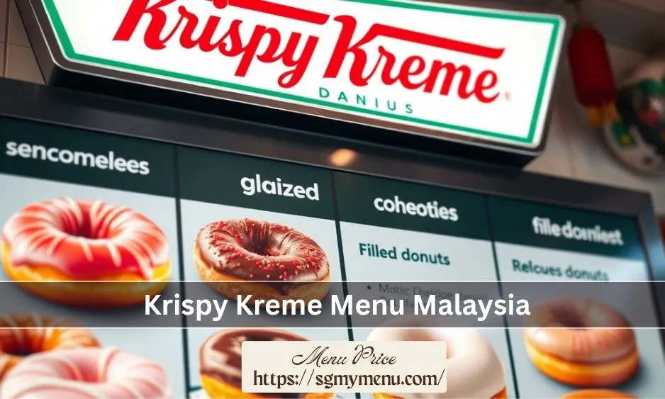 Krispy Kreme Menu Malaysia