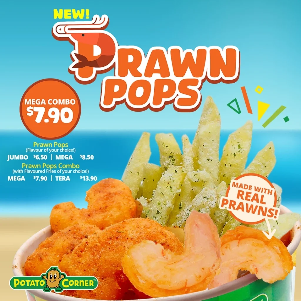 Potato Corner Menu Singapore 1