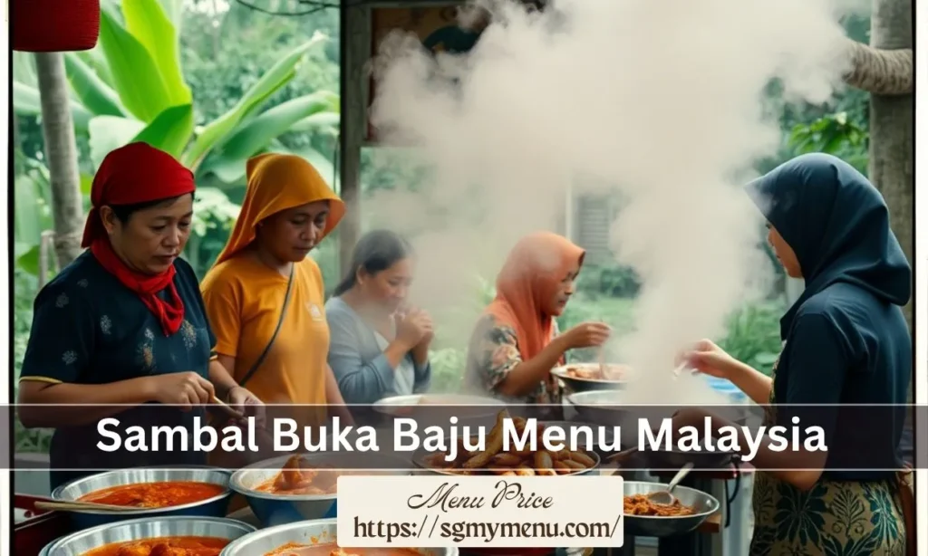 Sambal Buka Baju Menu Malaysia