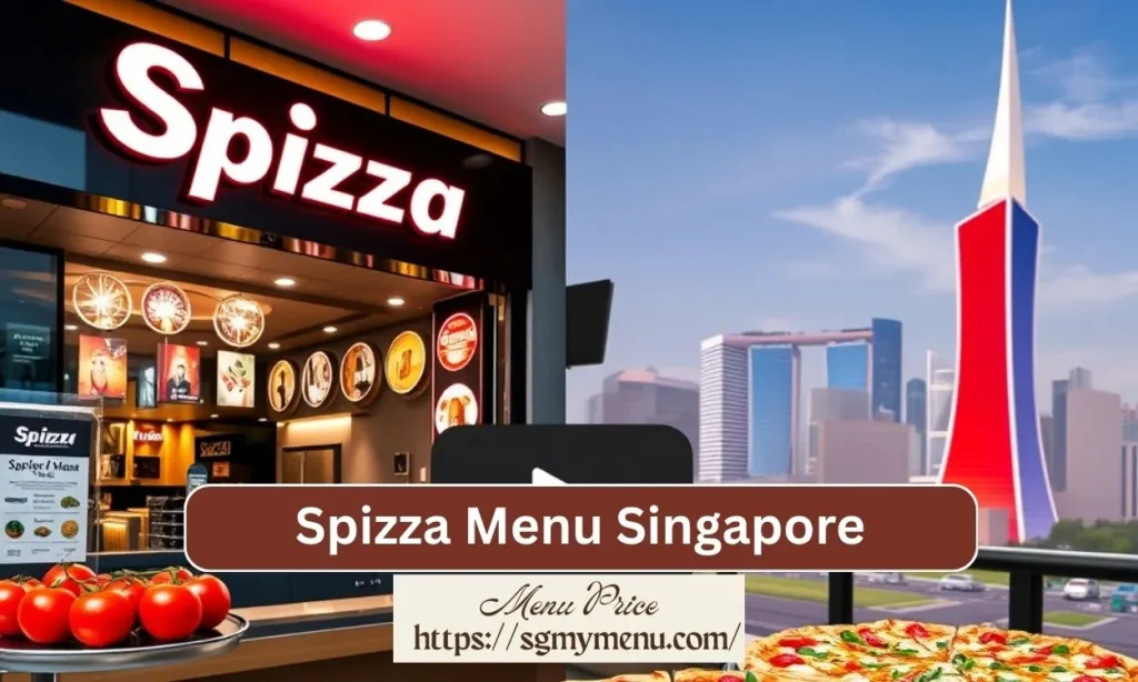 Spizza Menu Singapore