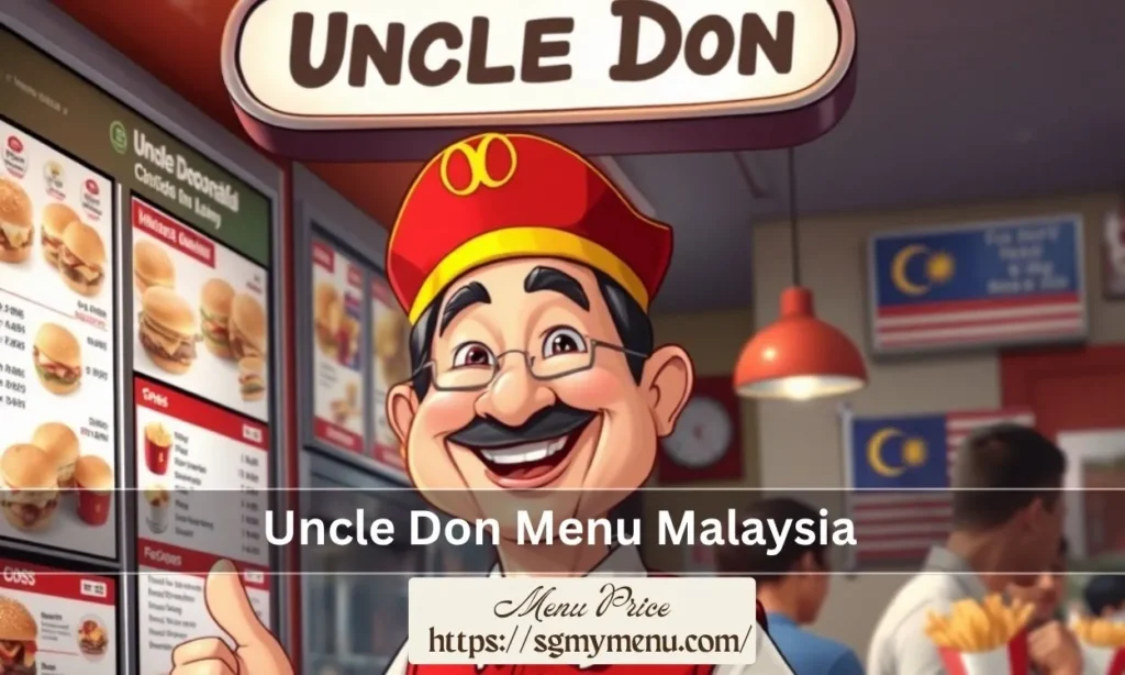Uncle Don Menu Malaysia
