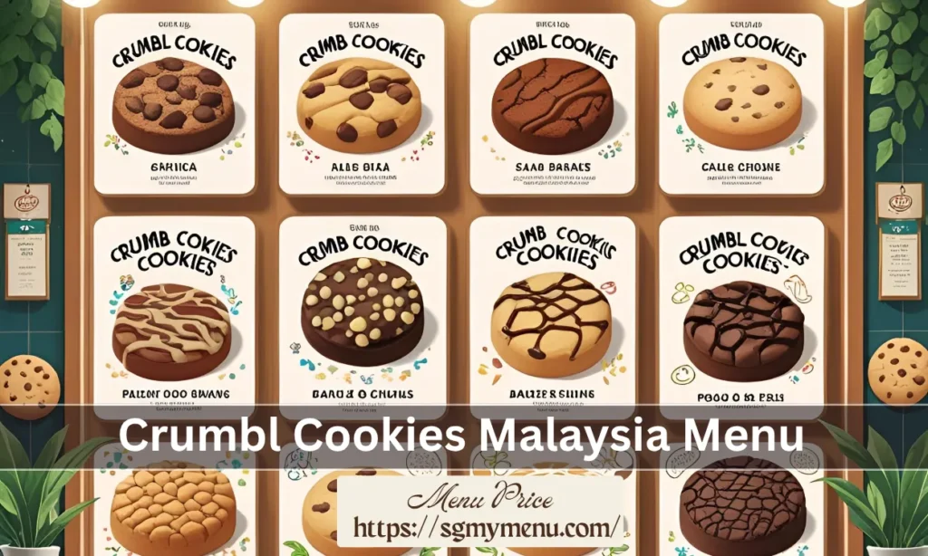 Crumbl Cookies Malaysia Menu