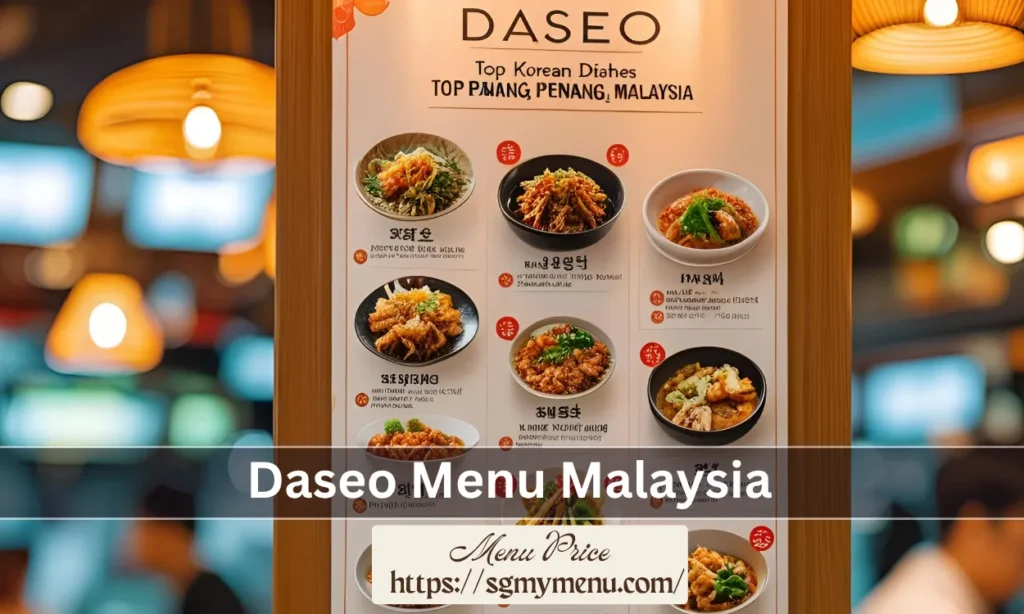 Daseo Menu Malaysia