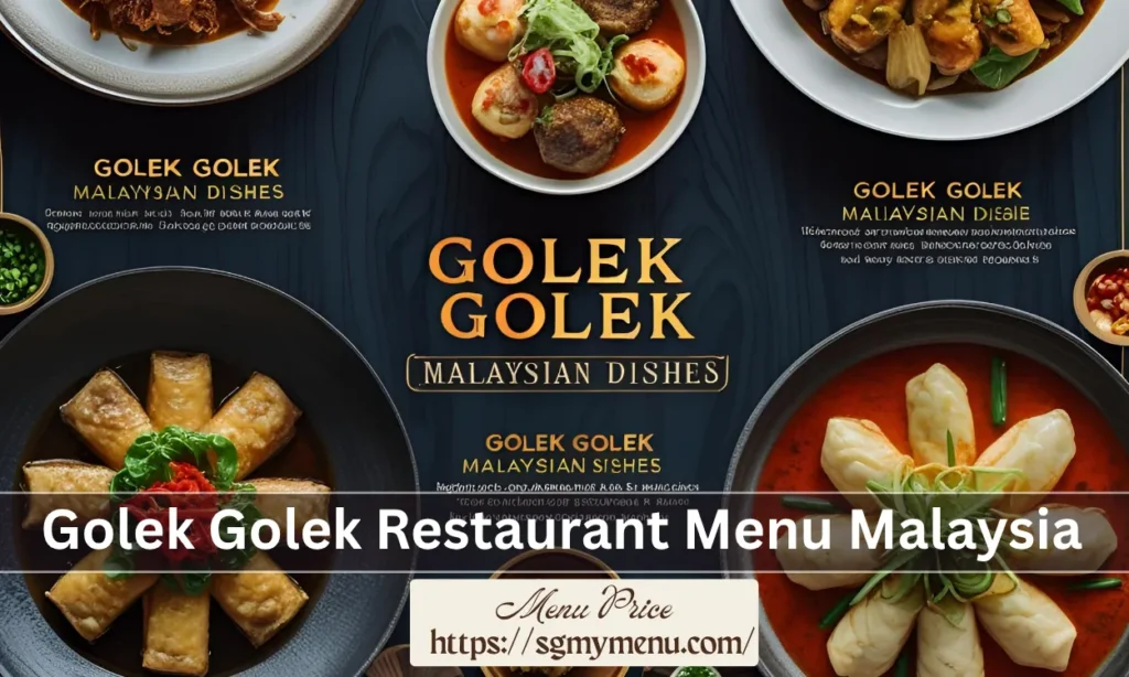 Golek Golek Restaurant Menu Malaysia