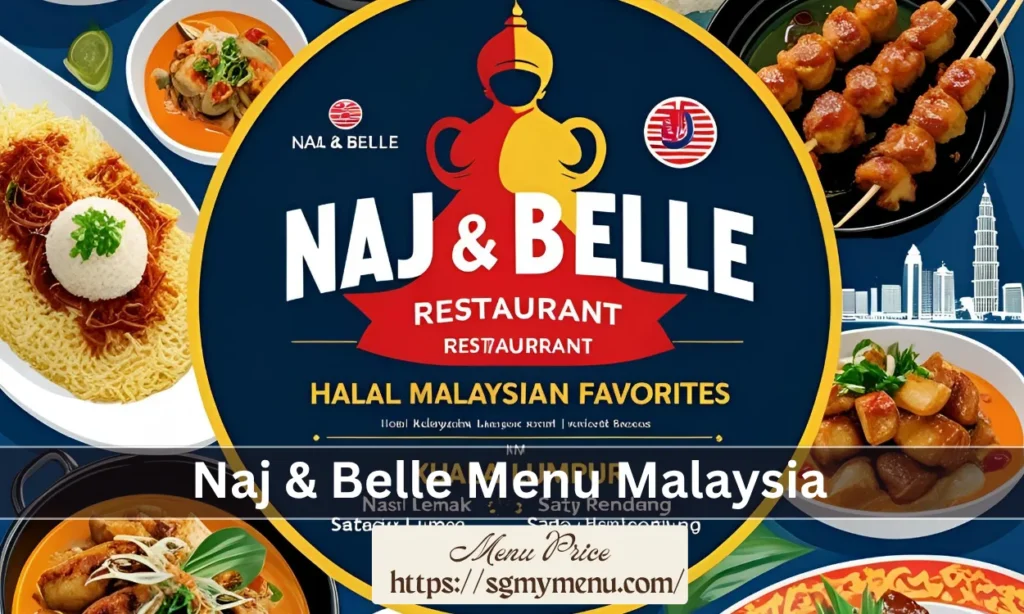 Naj & Belle Menu Malaysia