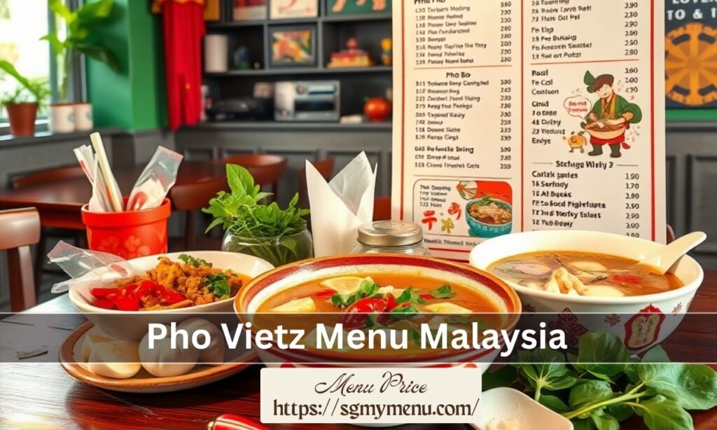 Pho Vietz Menu Malaysia