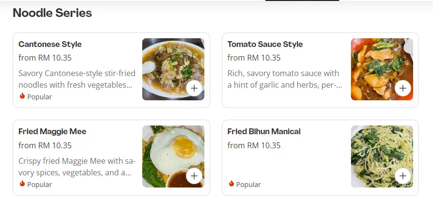 noodles series